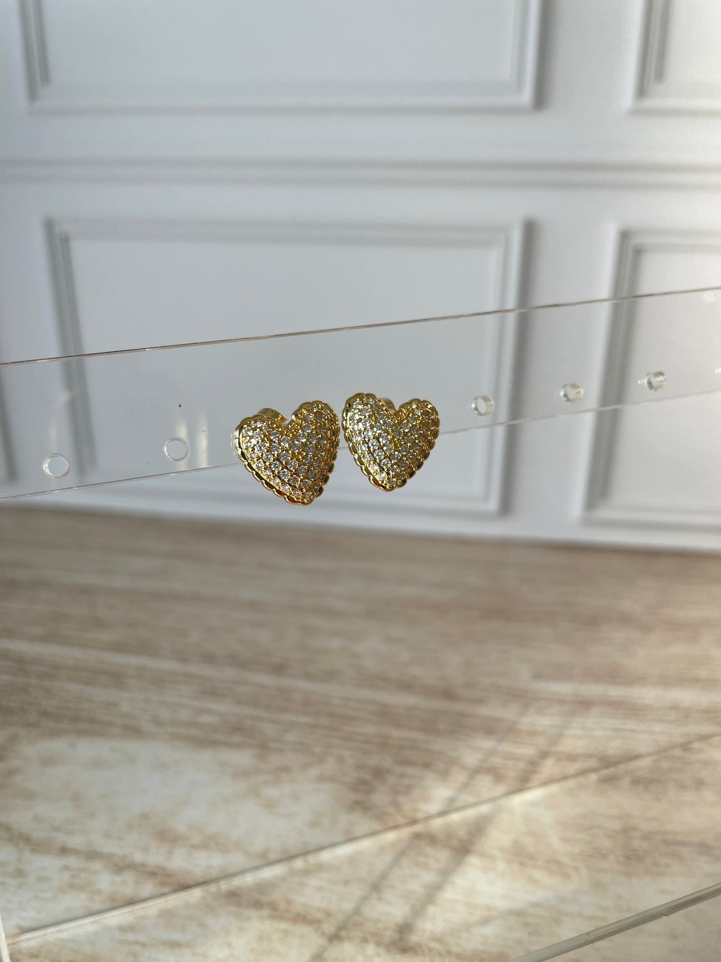 HEART STUD EARRING