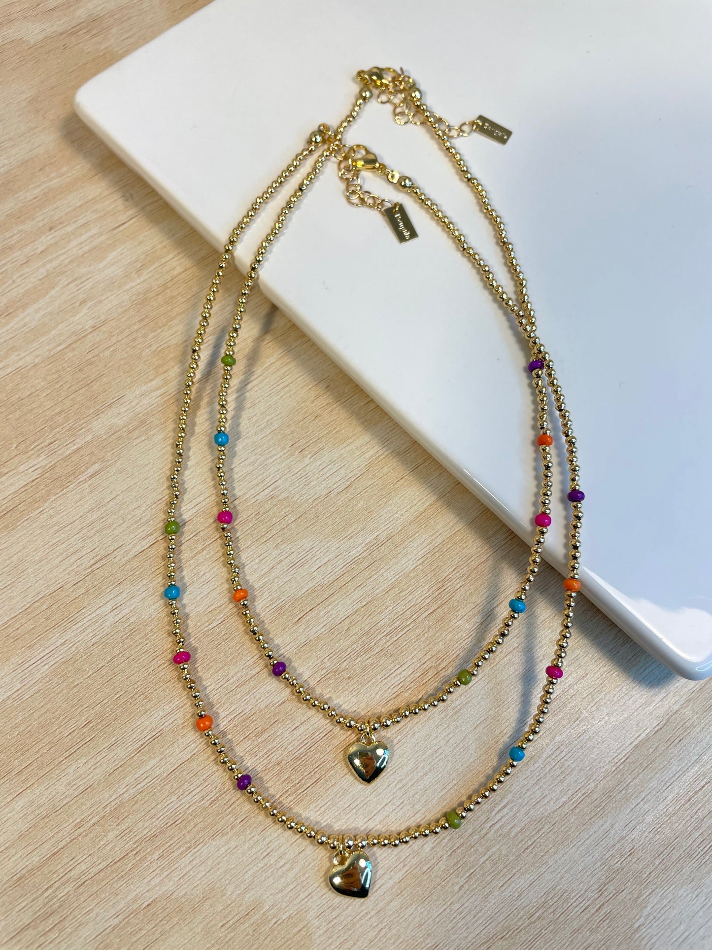 COLOR HEART NECKLACE