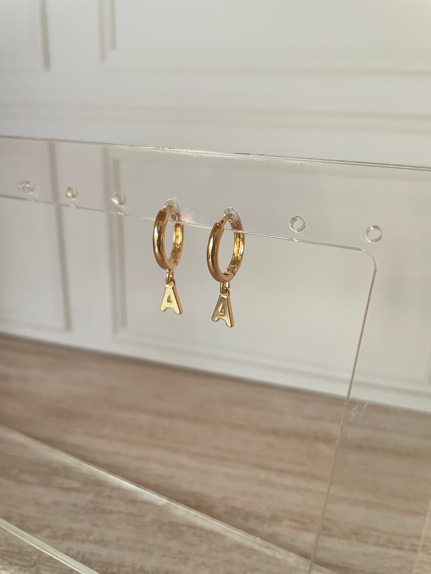 INITIAL LETTER CUSTOM EARRING