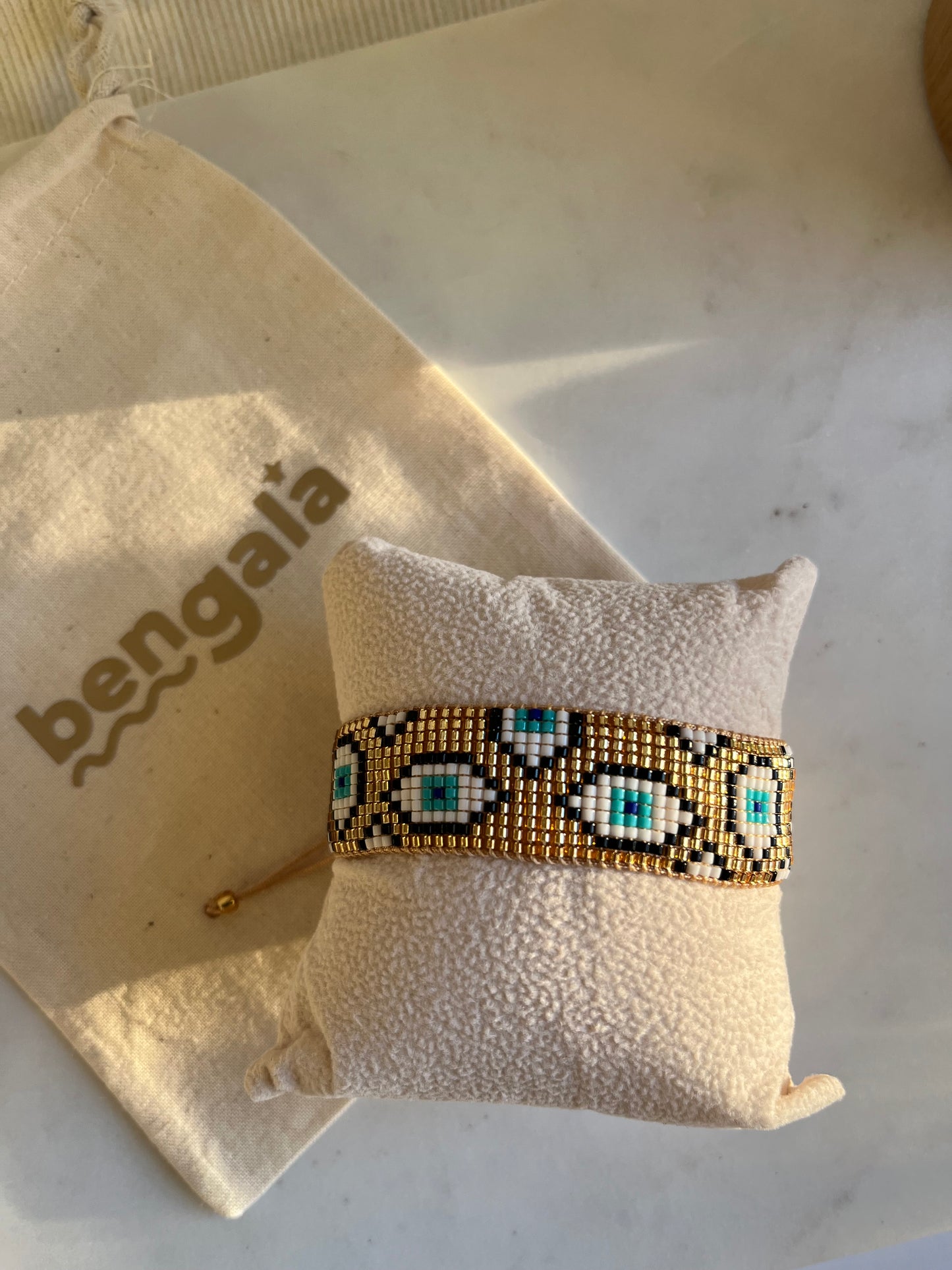 EYE EVIL MIYUKI BRACELET