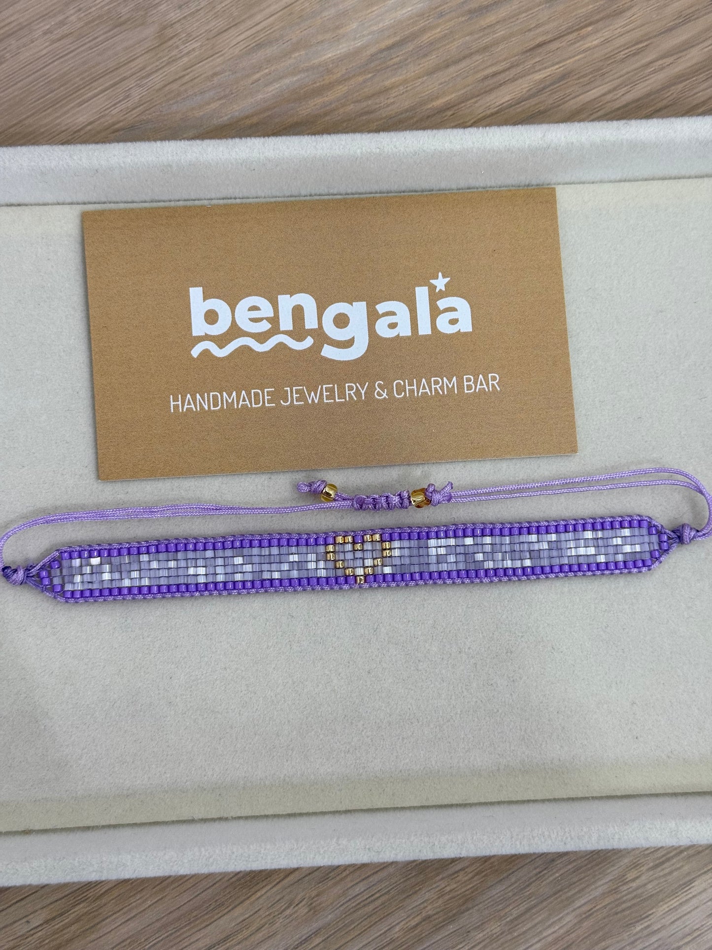 SHINE HEART MIYUKI BRACELET