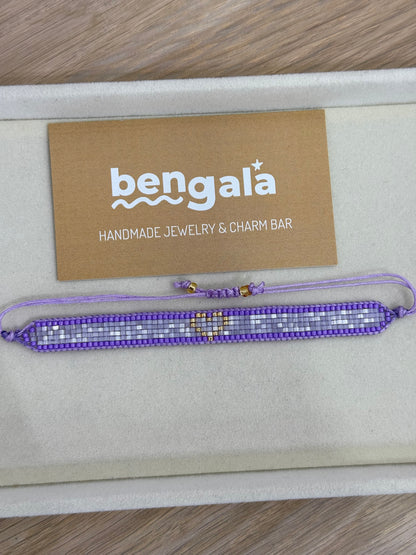 SHINE HEART MIYUKI BRACELET