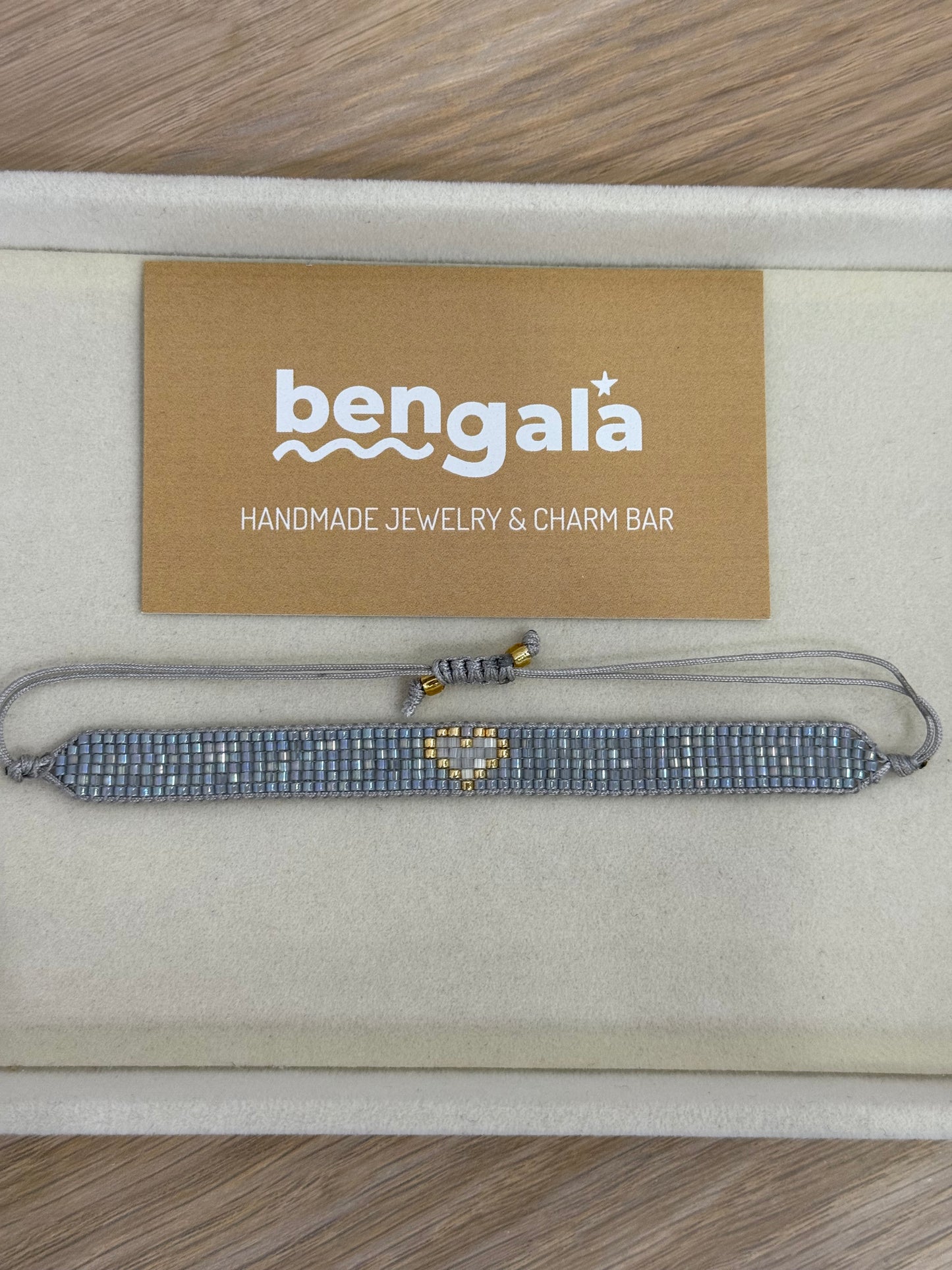 SHINE HEART MIYUKI BRACELET