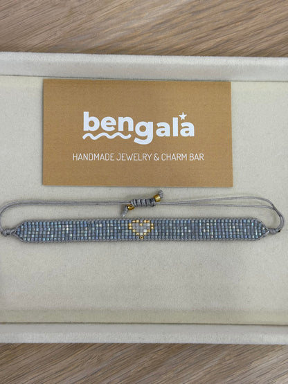 SHINE HEART MIYUKI BRACELET