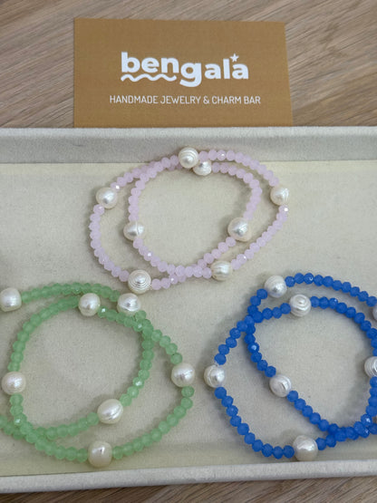 CRYSTAL PEARL BRACELET