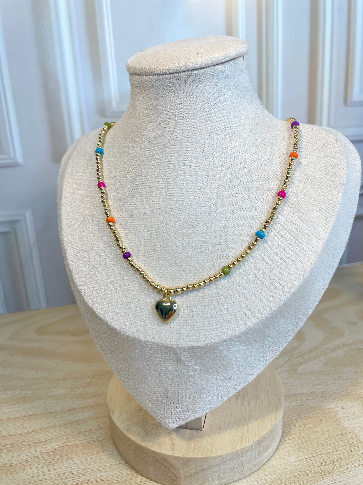 COLOR HEART NECKLACE