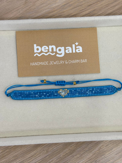 SHINE HEART MIYUKI BRACELET