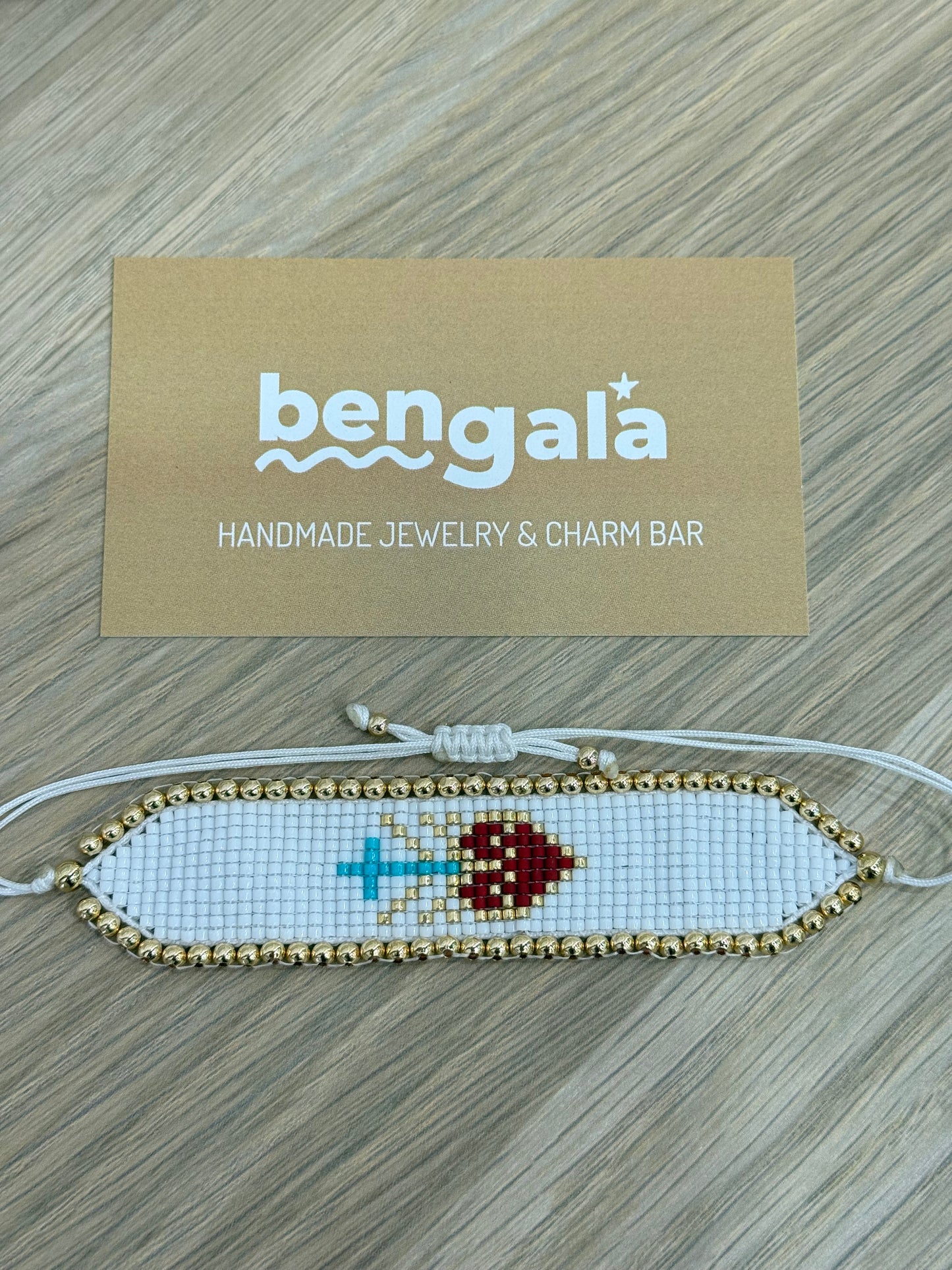 SACRED HEART OF JESUS MIYUKI BRACELET