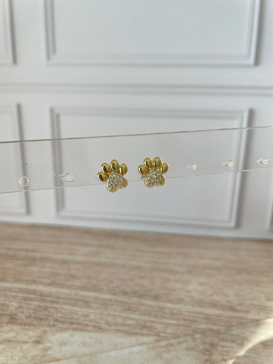PAW STUD EARRINGS