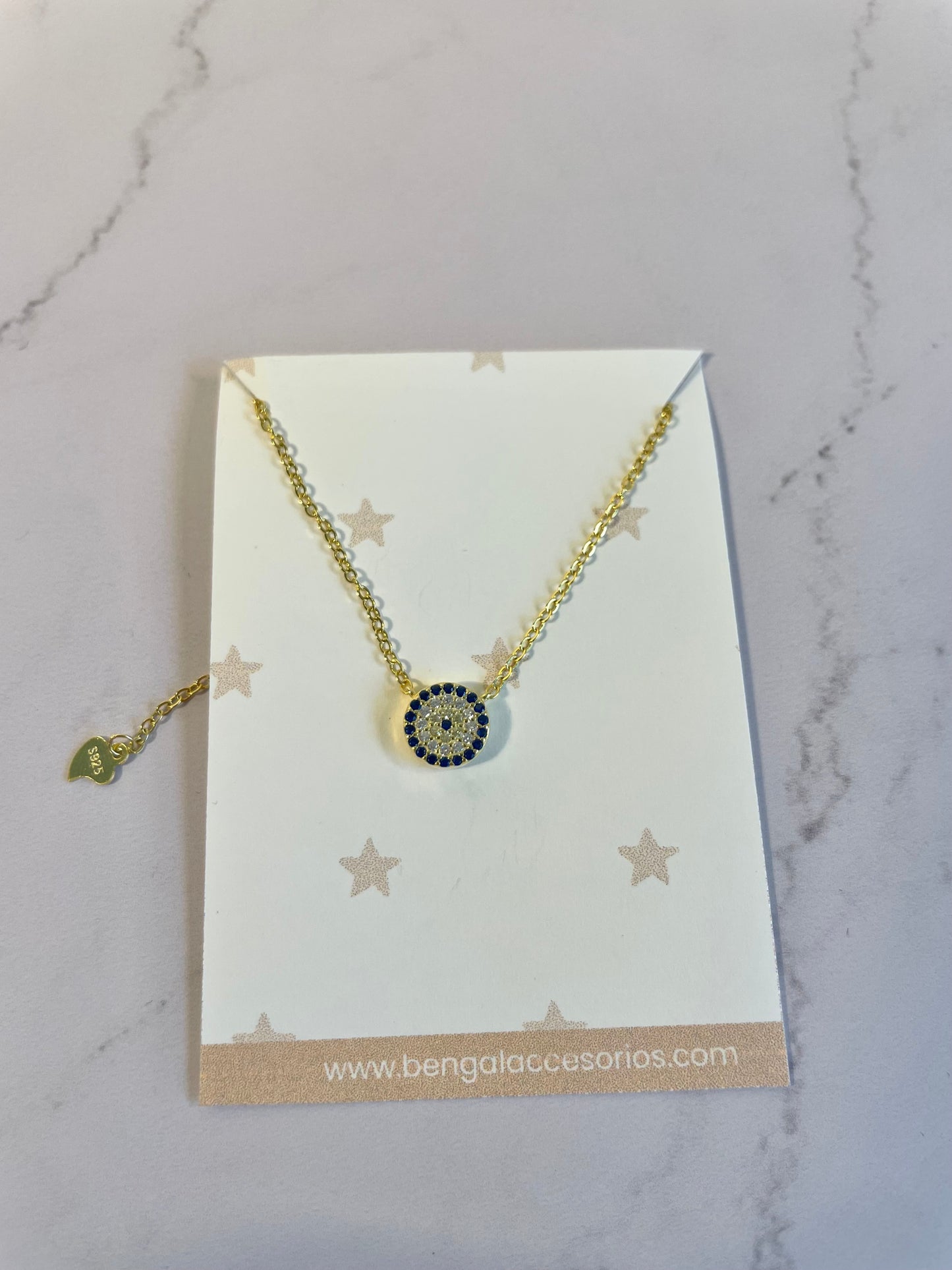 GLAM EYE EVIL NECKLACE