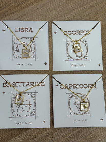 ZODIAC SIGN NECKLACE