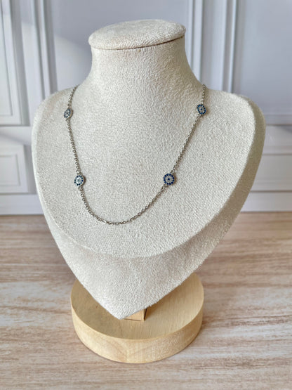 GLAM EYE EVIL NECKLACE