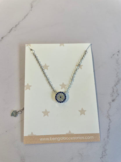GLAM EYE EVIL NECKLACE