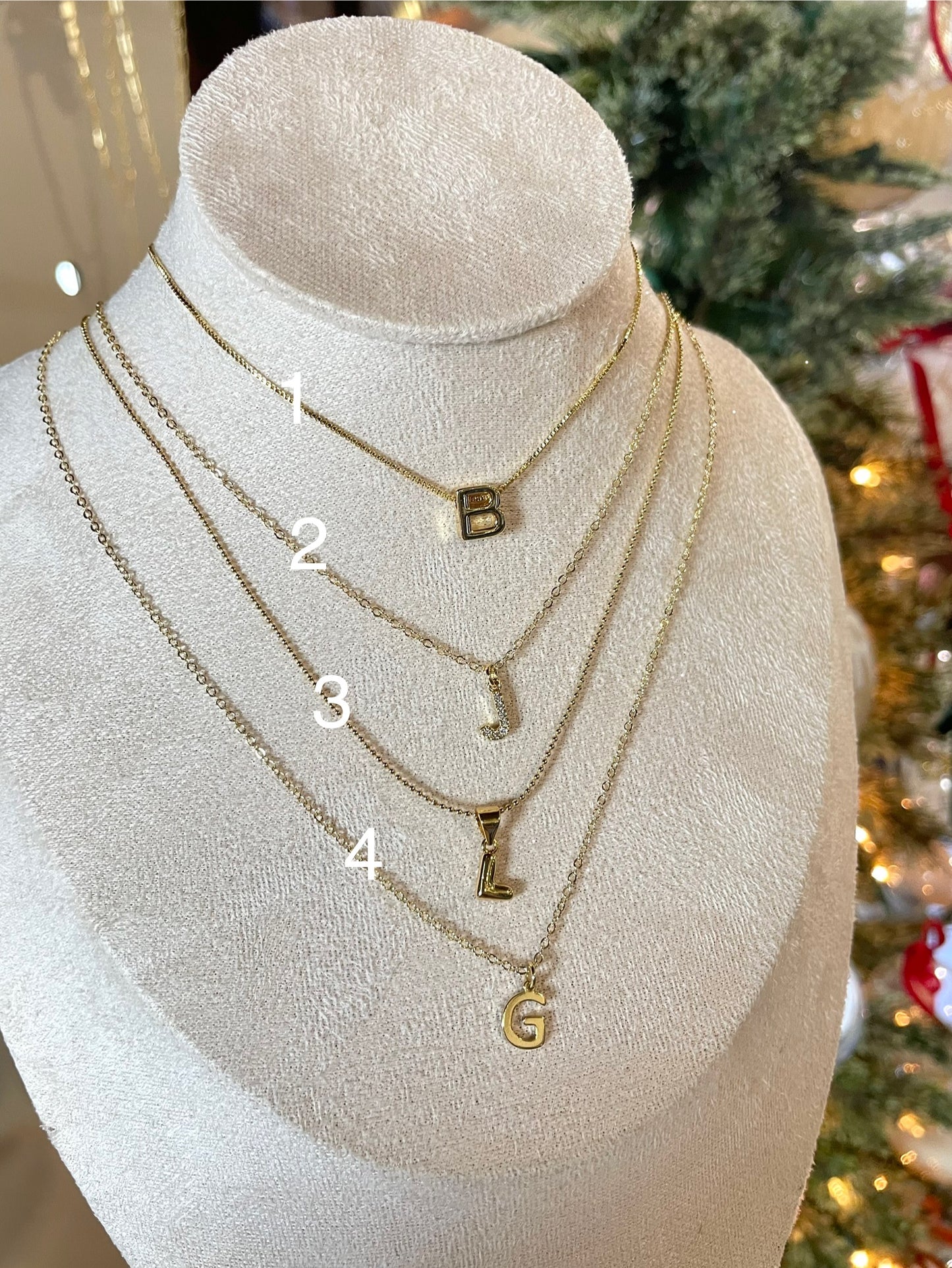 LETTER CUSTOM NECKLACE