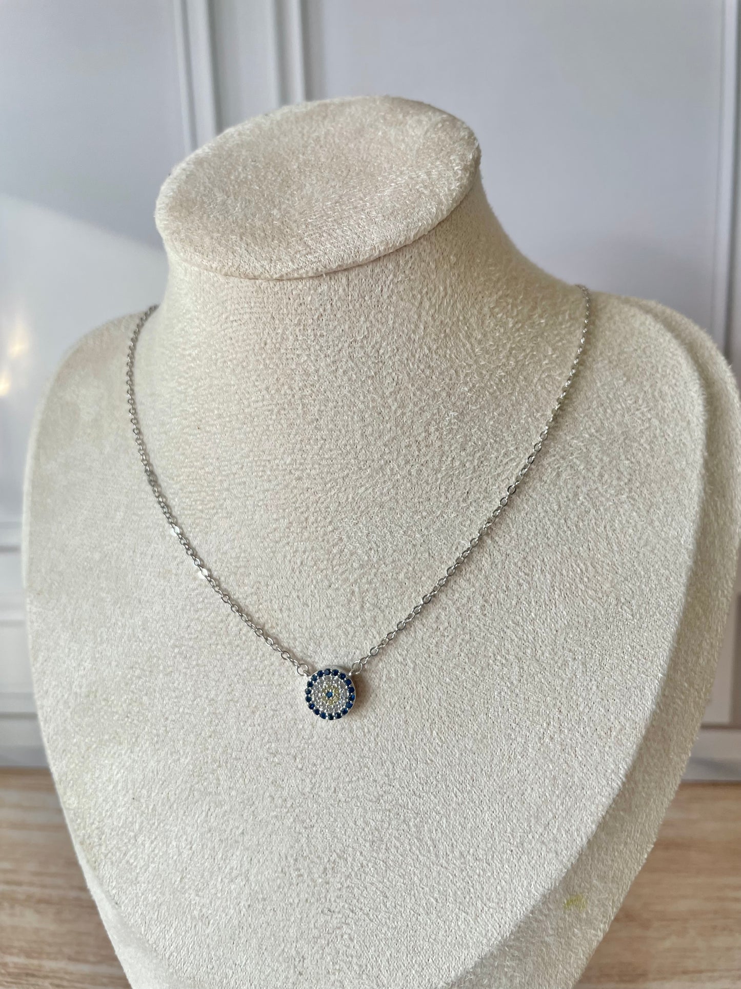 GLAM EYE EVIL NECKLACE