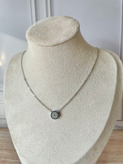 GLAM EYE EVIL NECKLACE