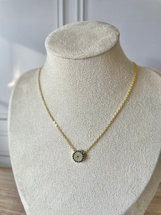 GLAM EYE EVIL NECKLACE