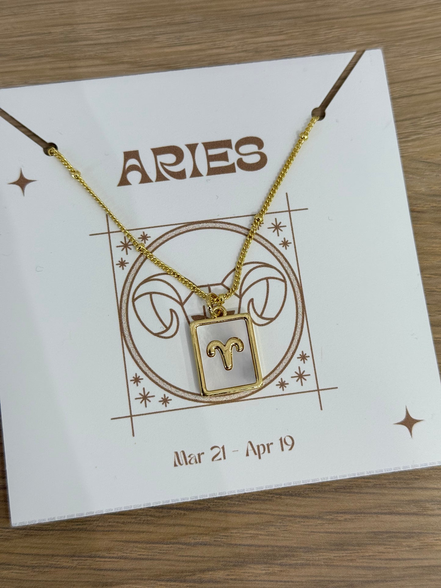 ZODIAC SIGN NECKLACE