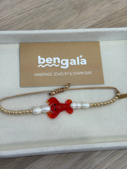 LOBSTER PEARL BRACELET