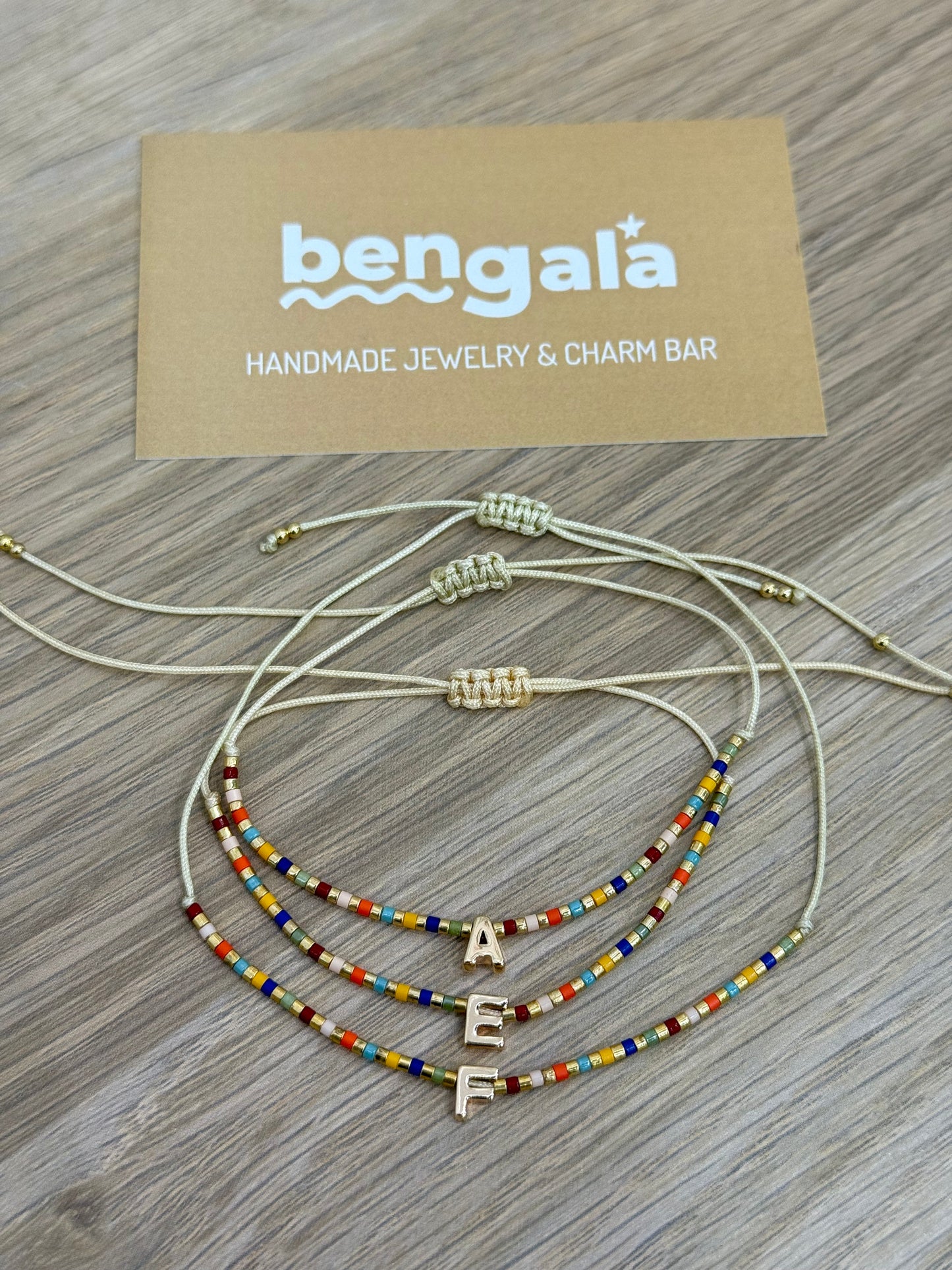 MINI INITIAL MIYUKI BRACELET