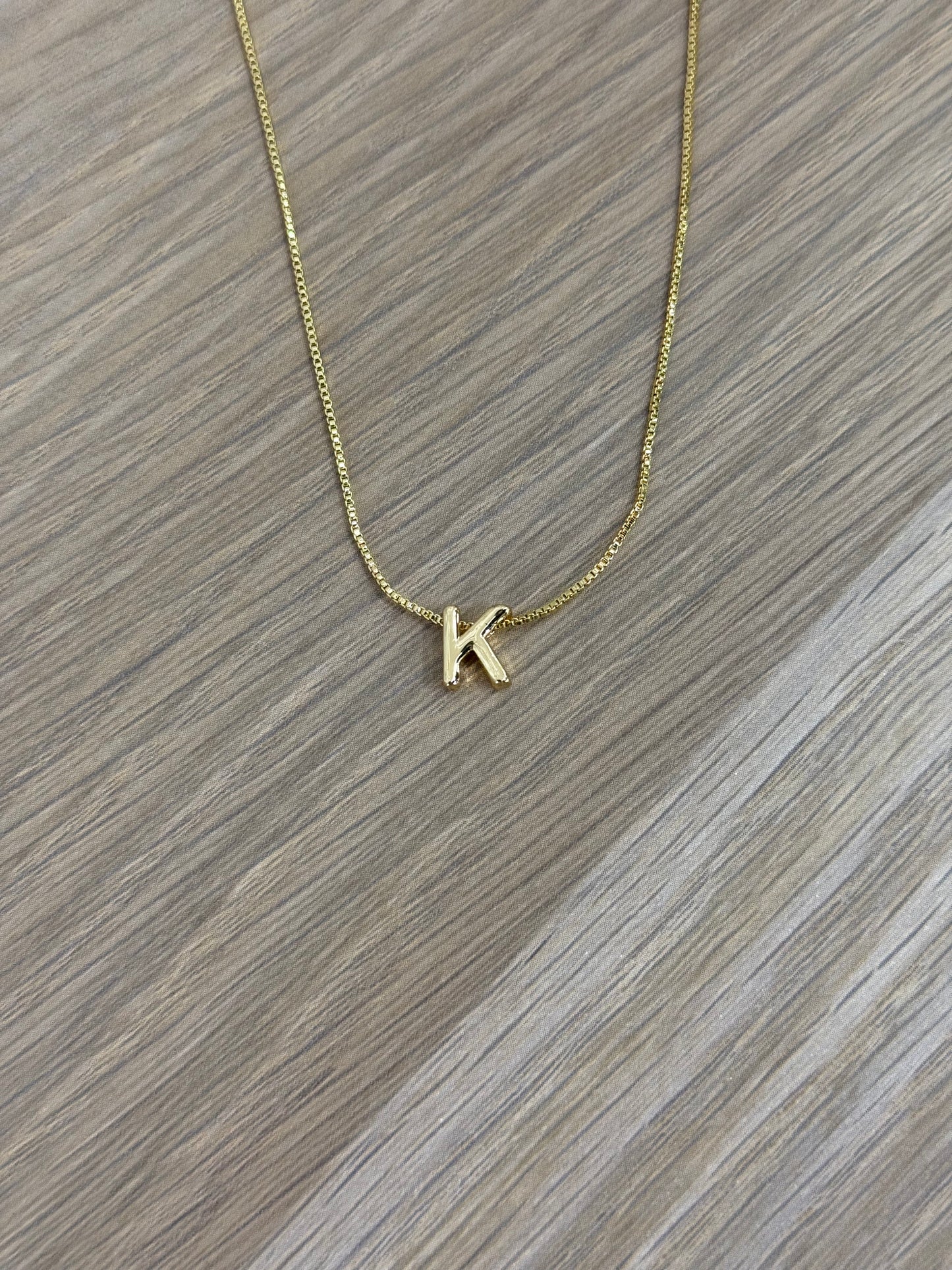 LETTER CUSTOM NECKLACE