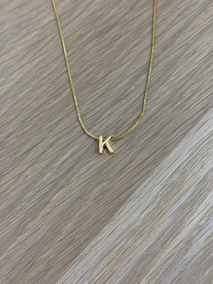 LETTER CUSTOM NECKLACE
