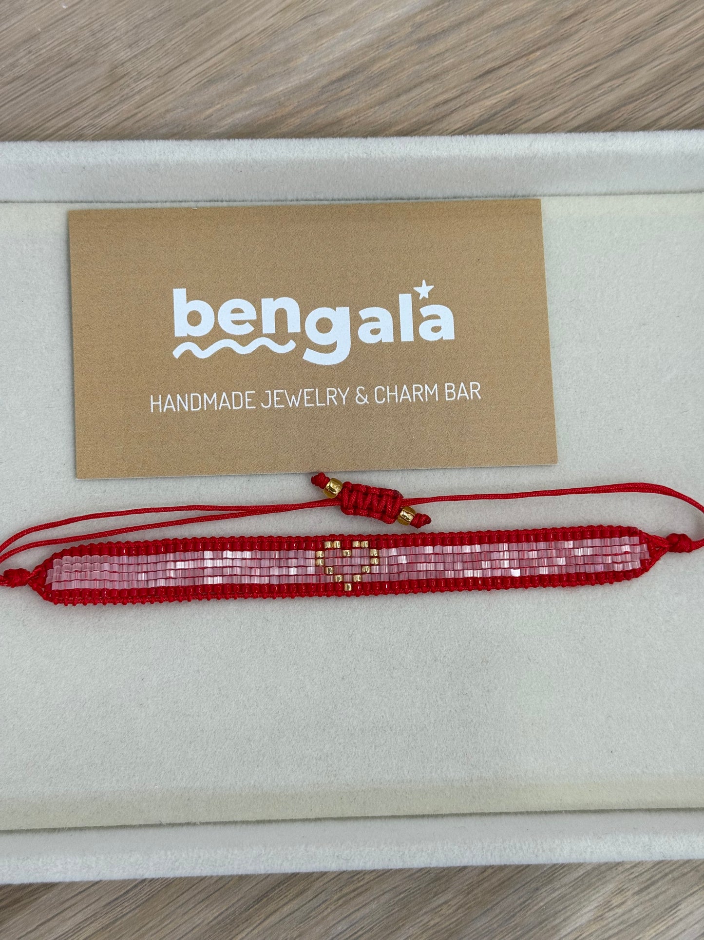 SHINE HEART MIYUKI BRACELET