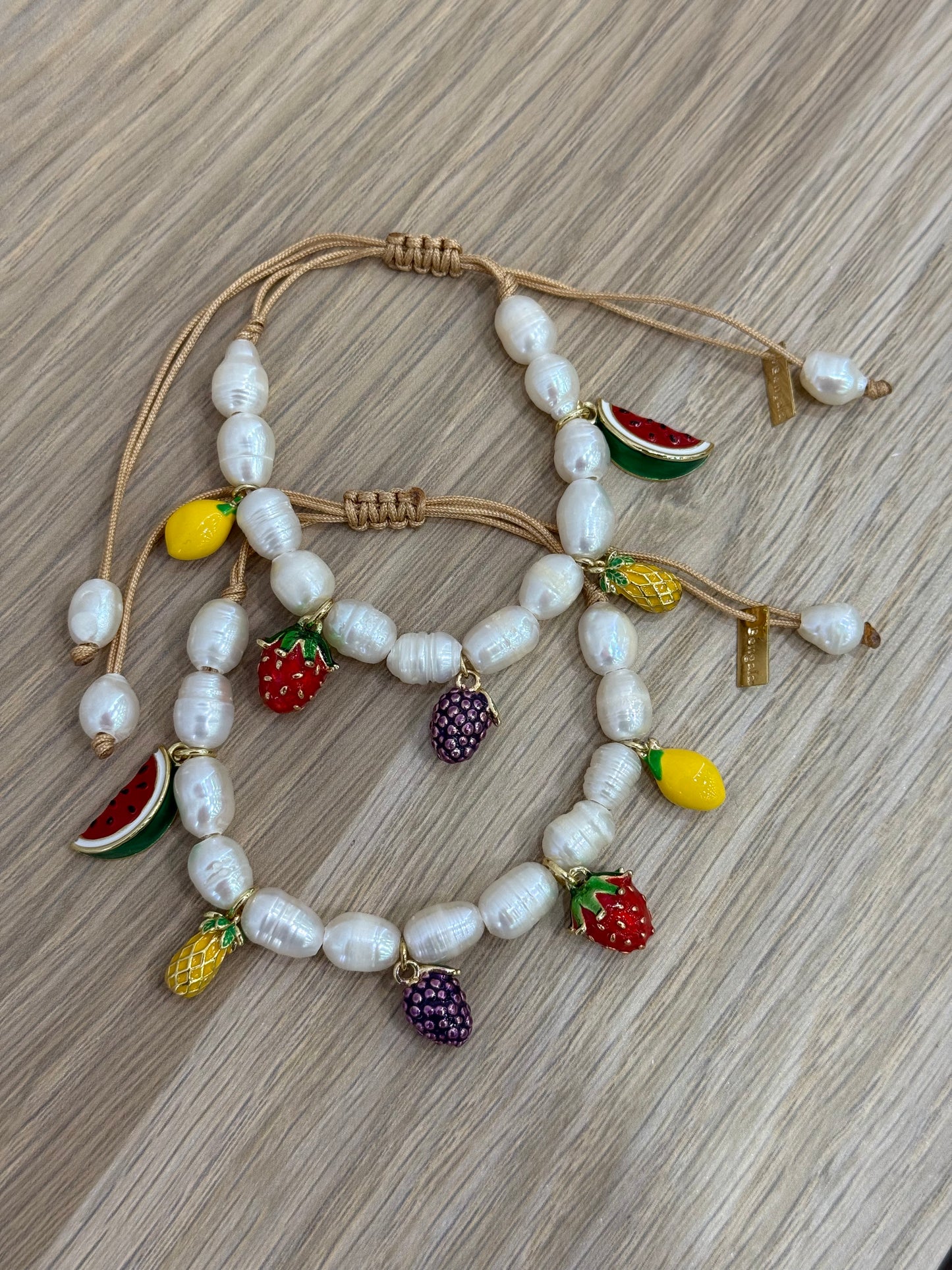 FRUITS PEARL BRACELET