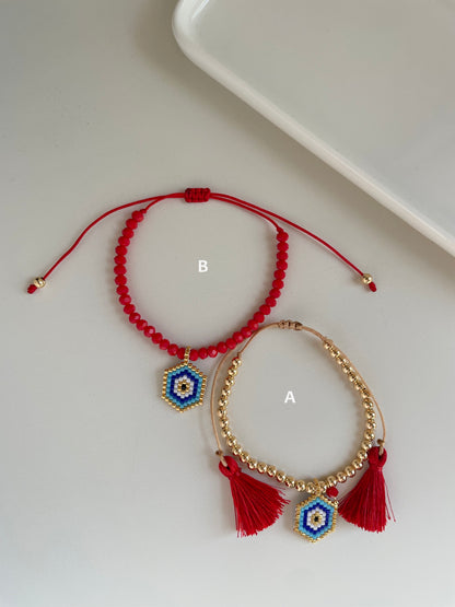 MIYUKI EYE EVIL BRACELET