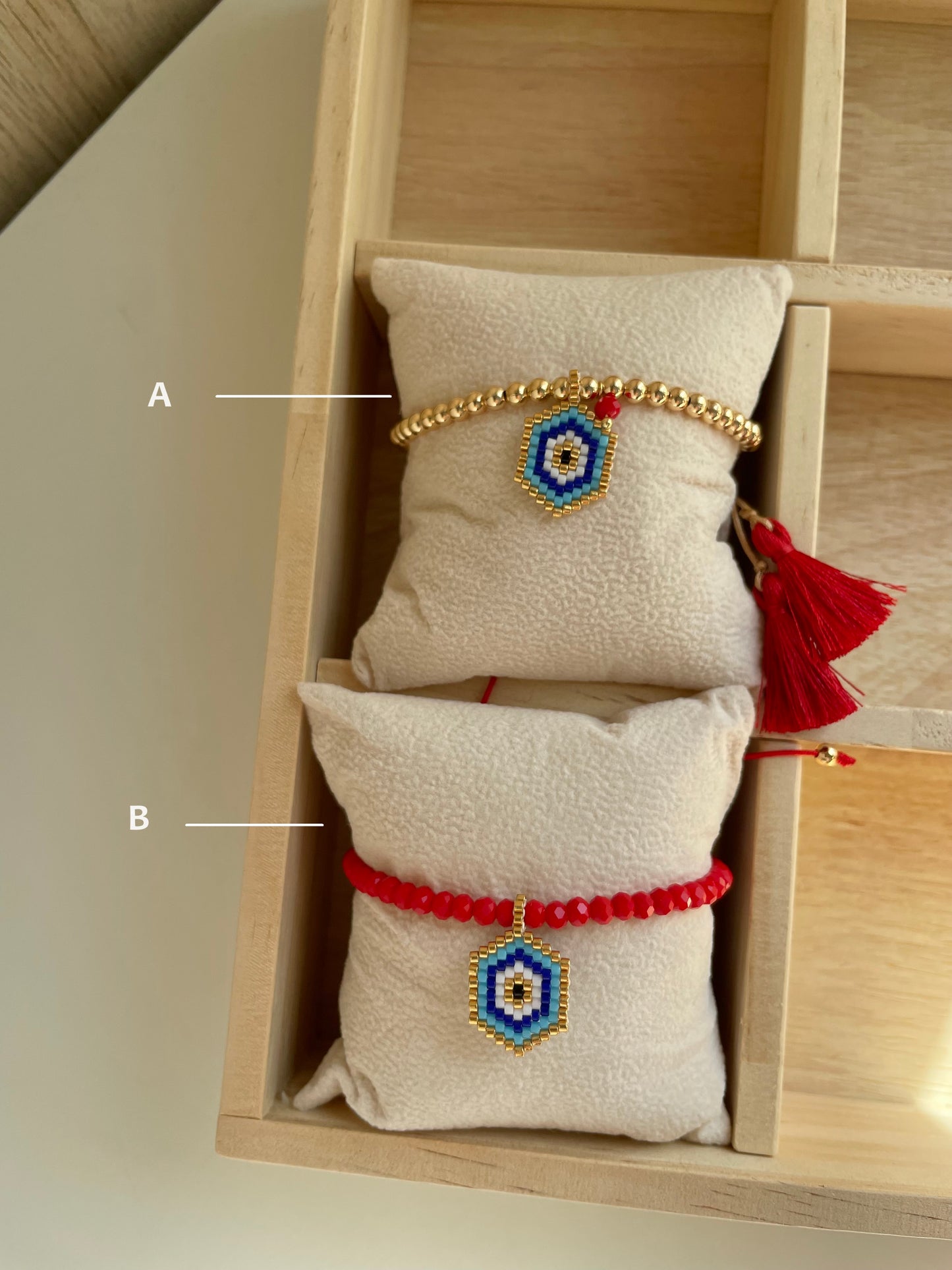 MIYUKI EYE EVIL BRACELET