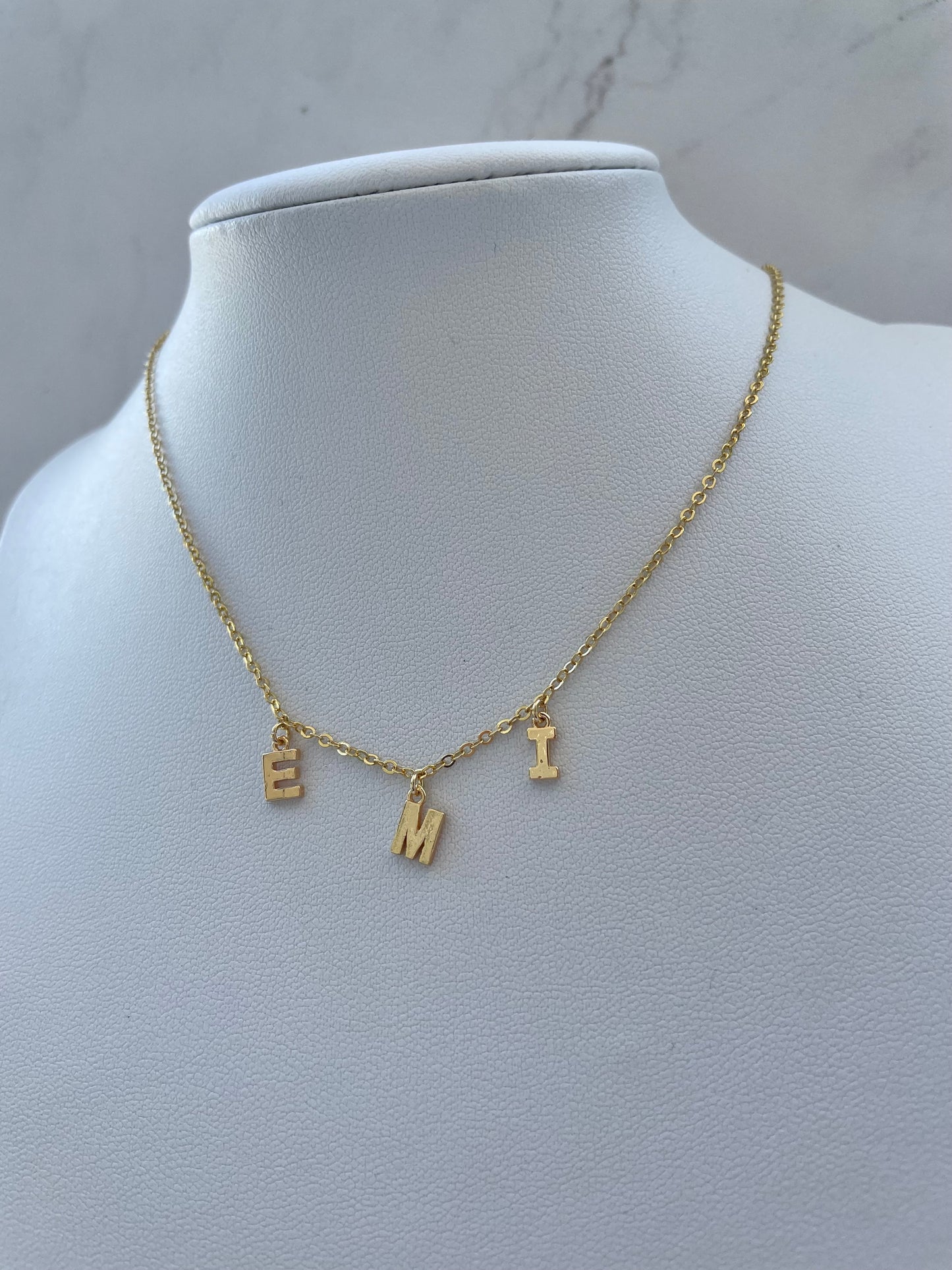 PERSONALIZED GOLD NECKLACE