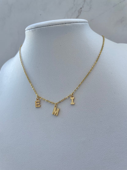 PERSONALIZED GOLD NECKLACE