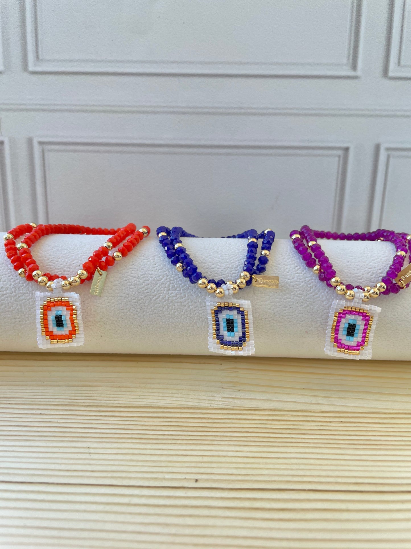 EVIL EYE BEAD BRACELET