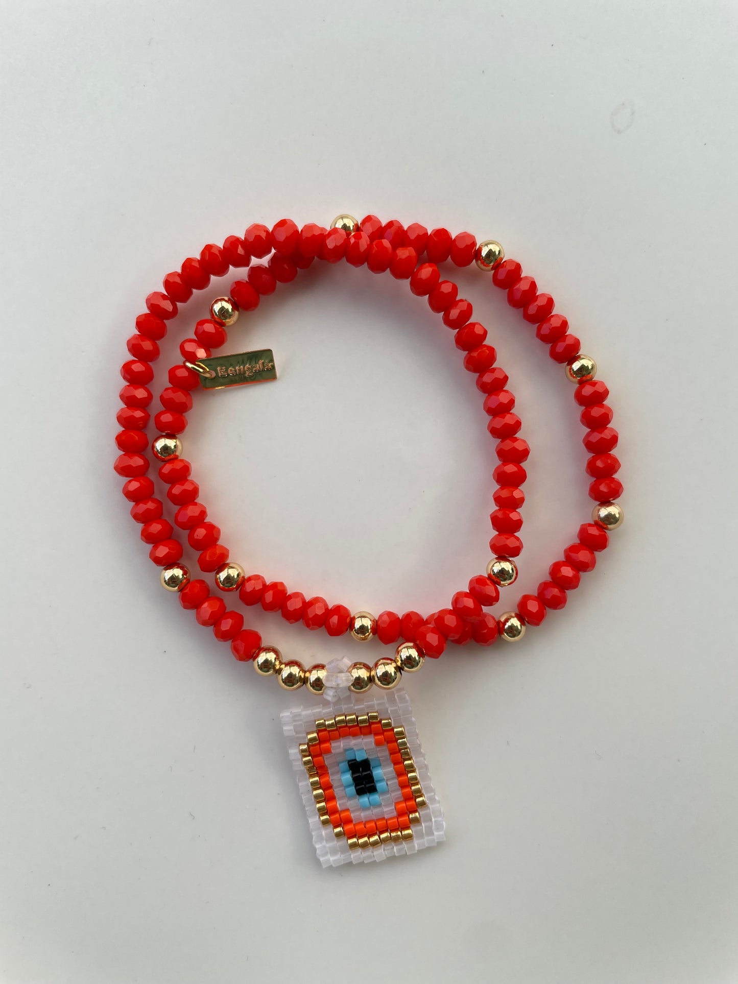 EVIL EYE BEAD BRACELET