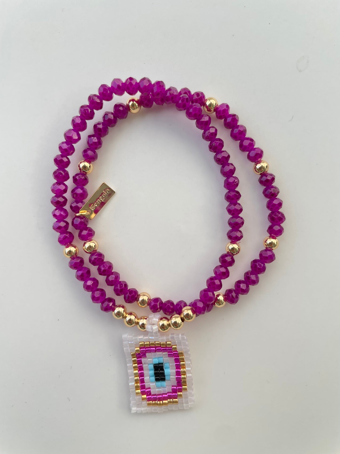 EVIL EYE BEAD BRACELET
