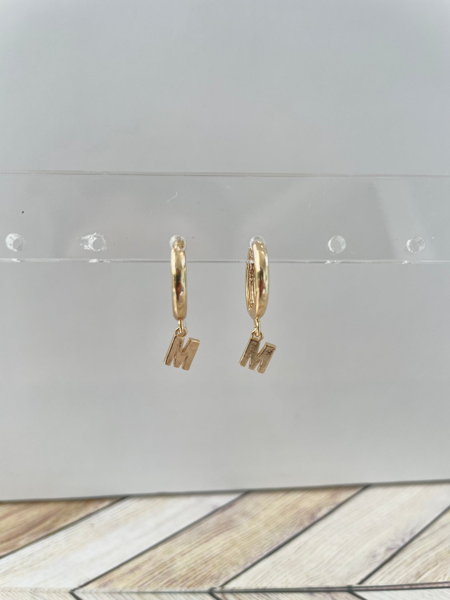 INITIAL LETTER CUSTOM EARRING