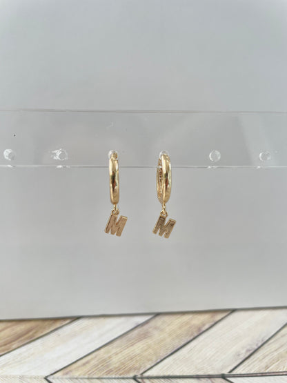INITIAL LETTER CUSTOM EARRING