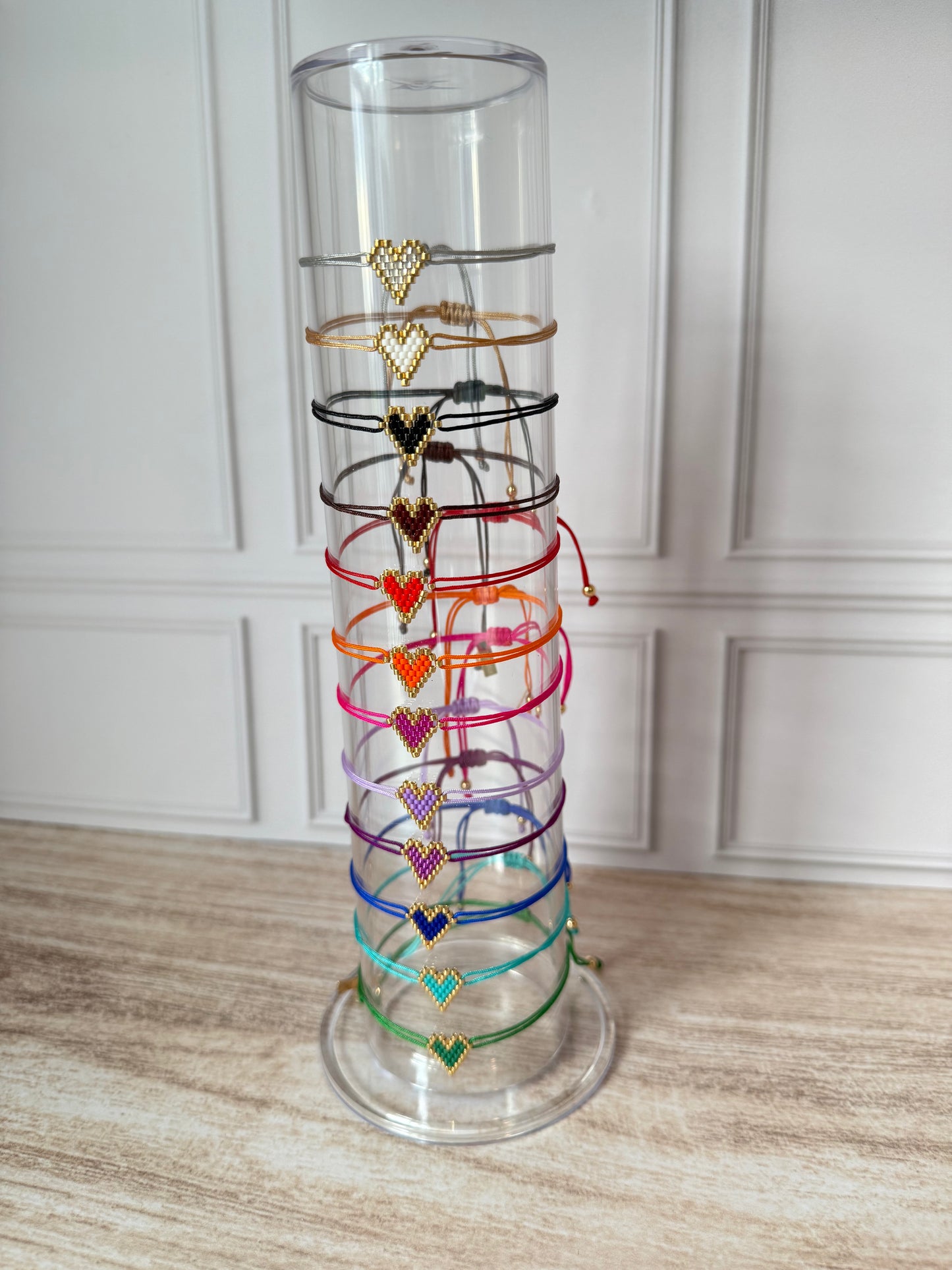 MIYUKI HEART BRACELET