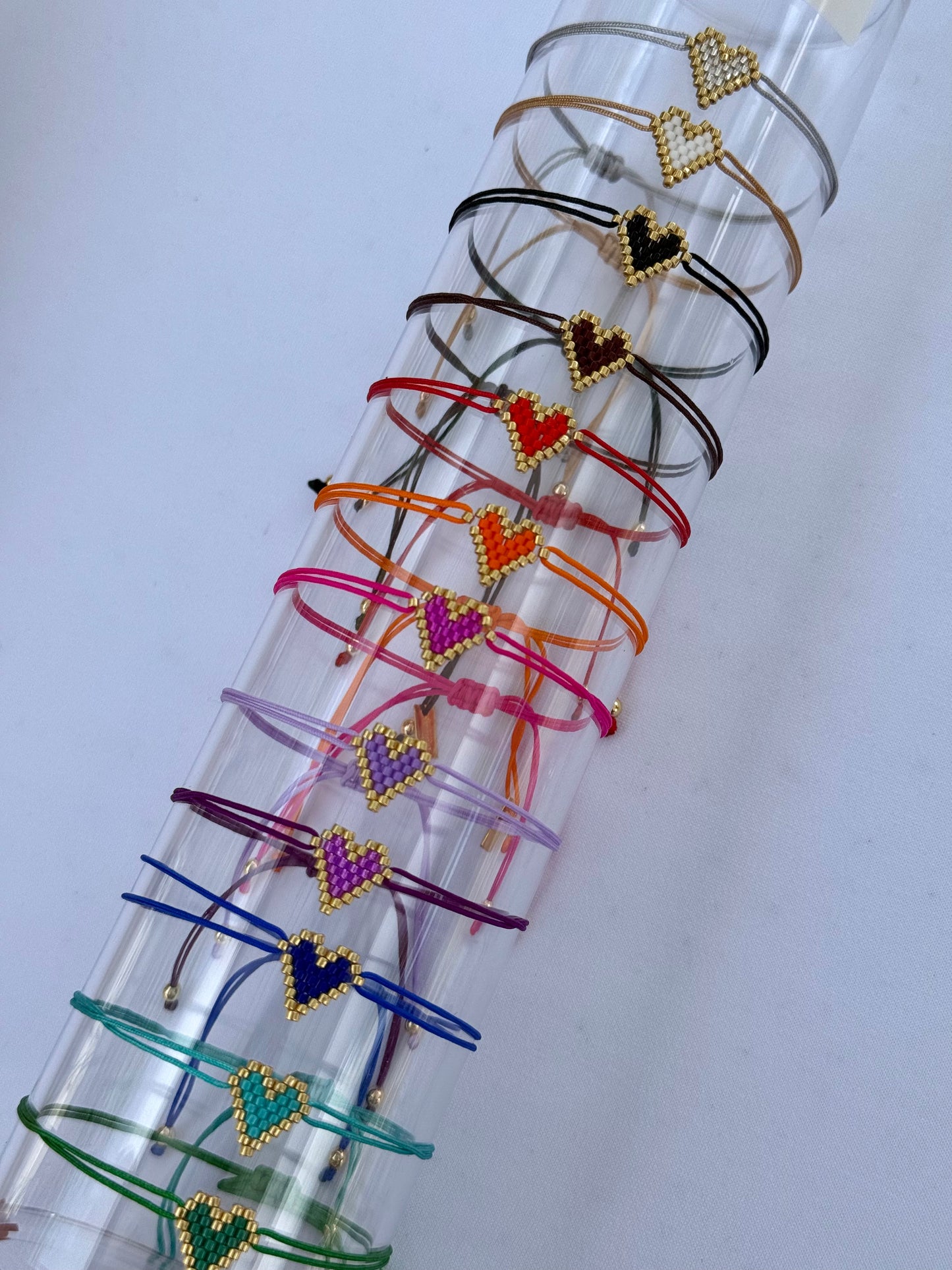 MIYUKI HEART BRACELET