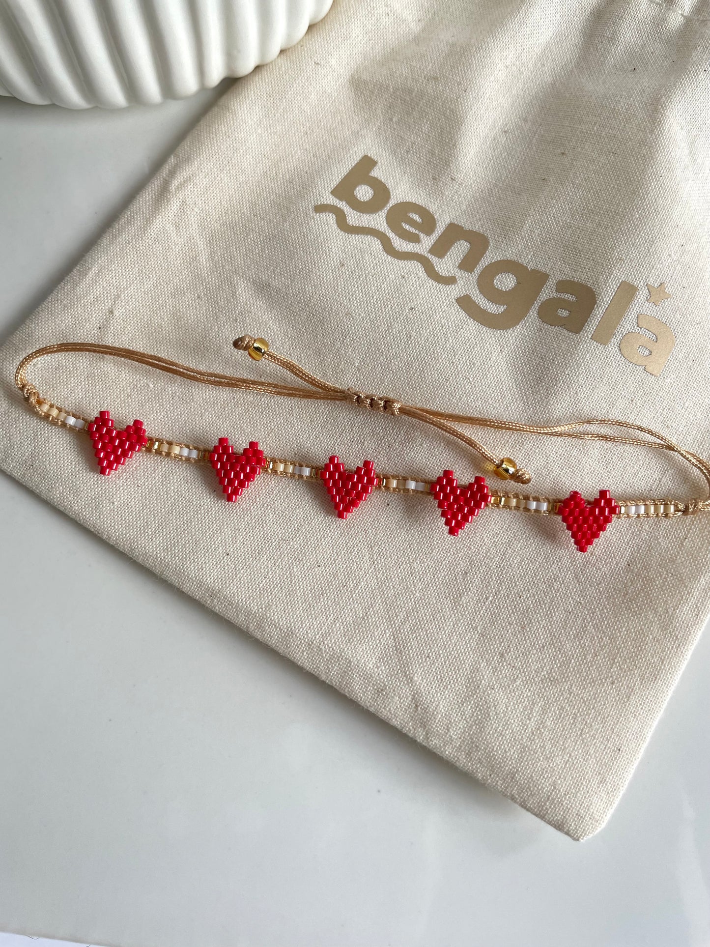 MINI HEARTS MIYUKI BRACELETS