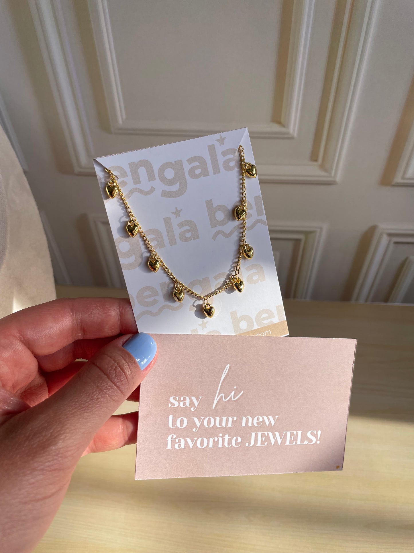 MINI HEARTS NECKLACE