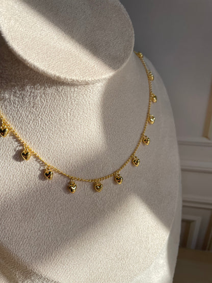 MINI HEARTS NECKLACE