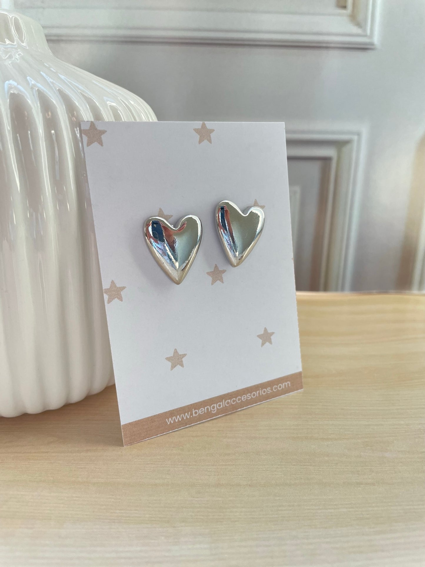 HEART STUD EARRING