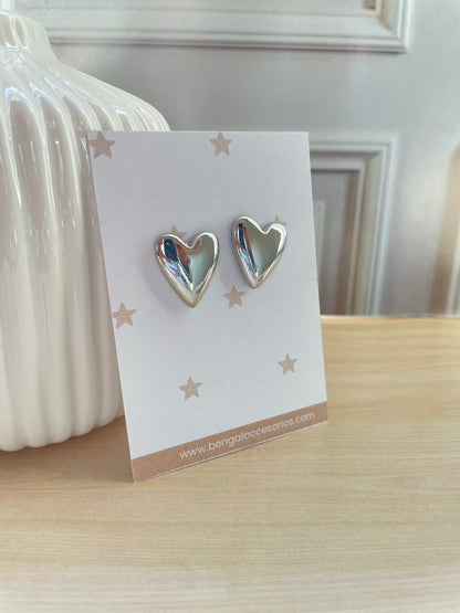 HEART STUD EARRING