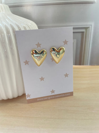 HEART STUD EARRING