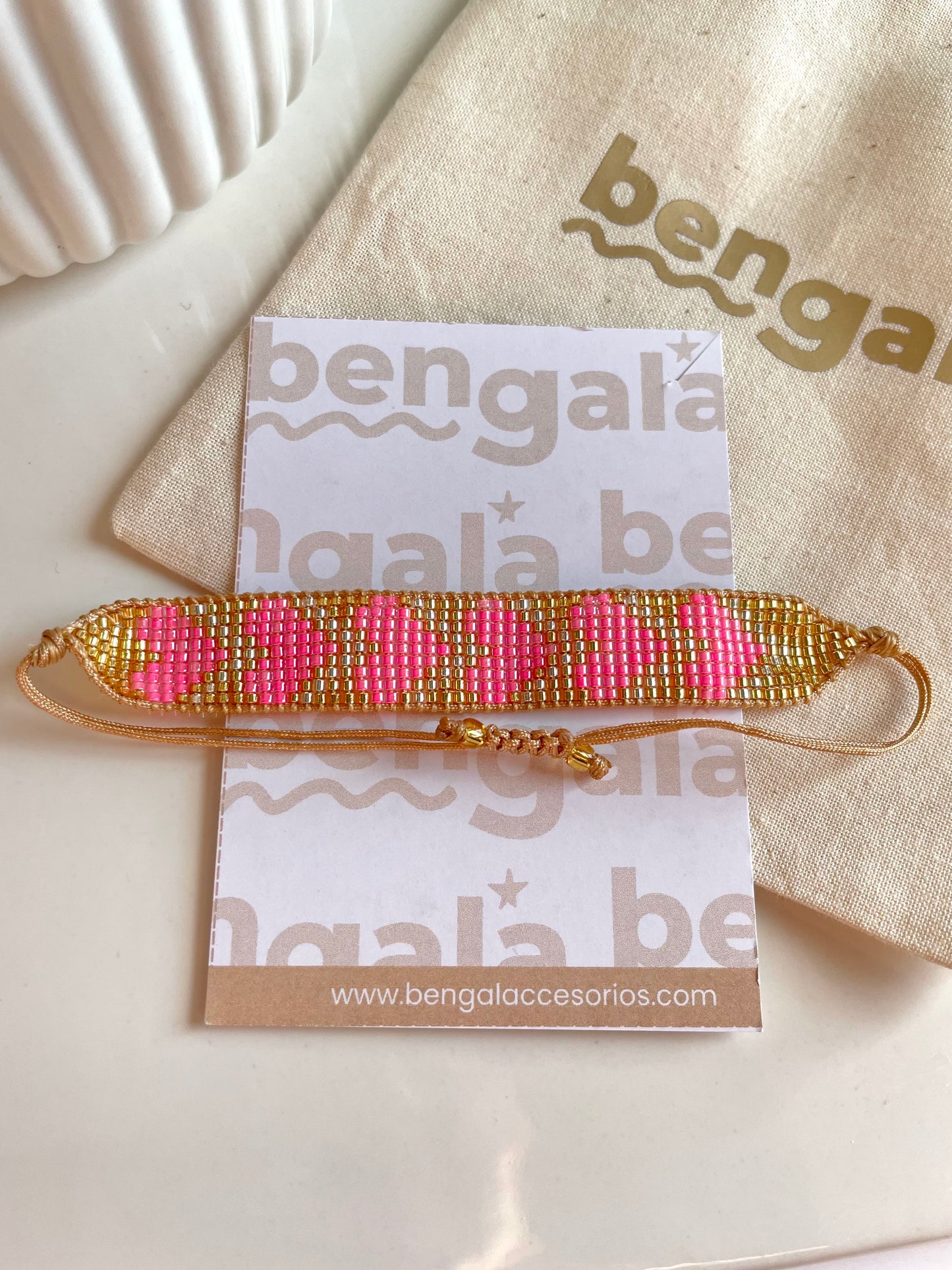 MIYUKI HEART BRACELET